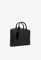 Grained Leather Briefcase