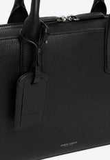 Grained Leather Briefcase