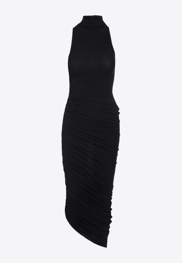 Piazza Asymmetrical Midi Dress