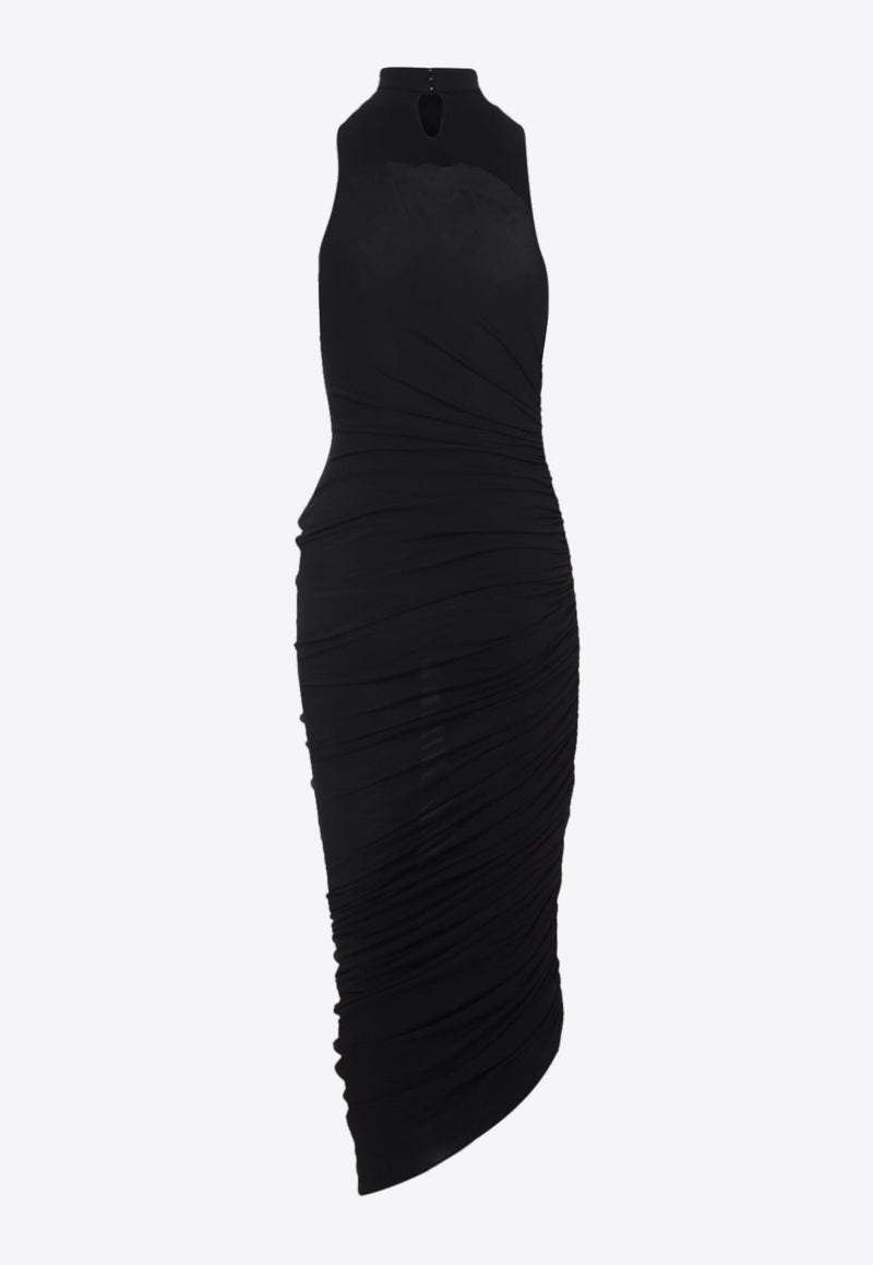 Piazza Asymmetrical Midi Dress