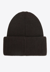 Logo-Patch Virgin Wool Beanie