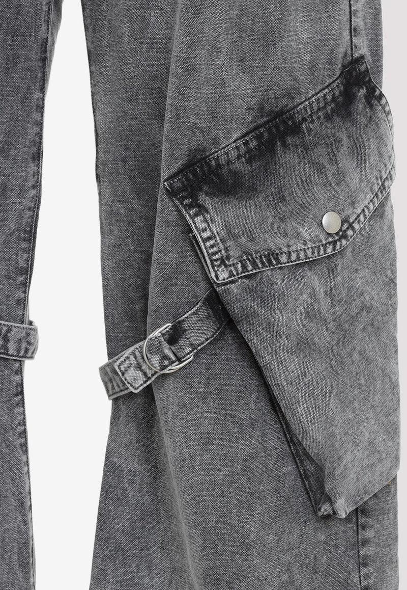 Straight Cargo Jeans