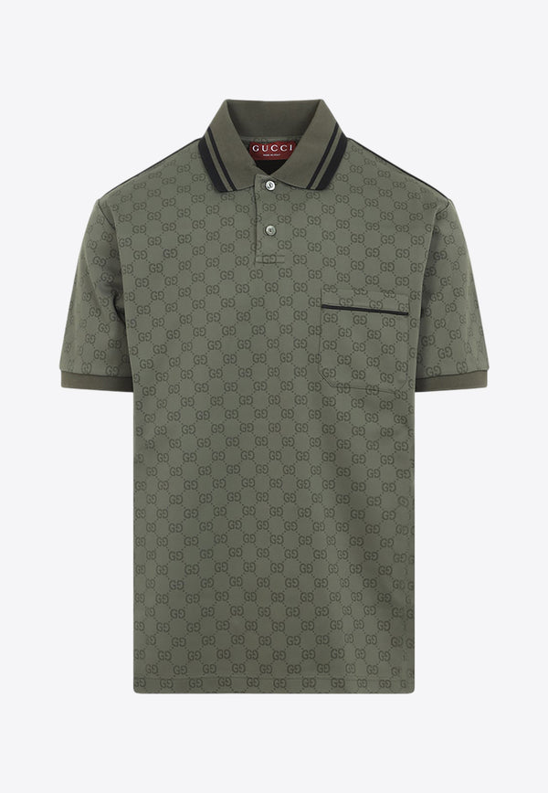 All-Over Logo Polo T-shirt