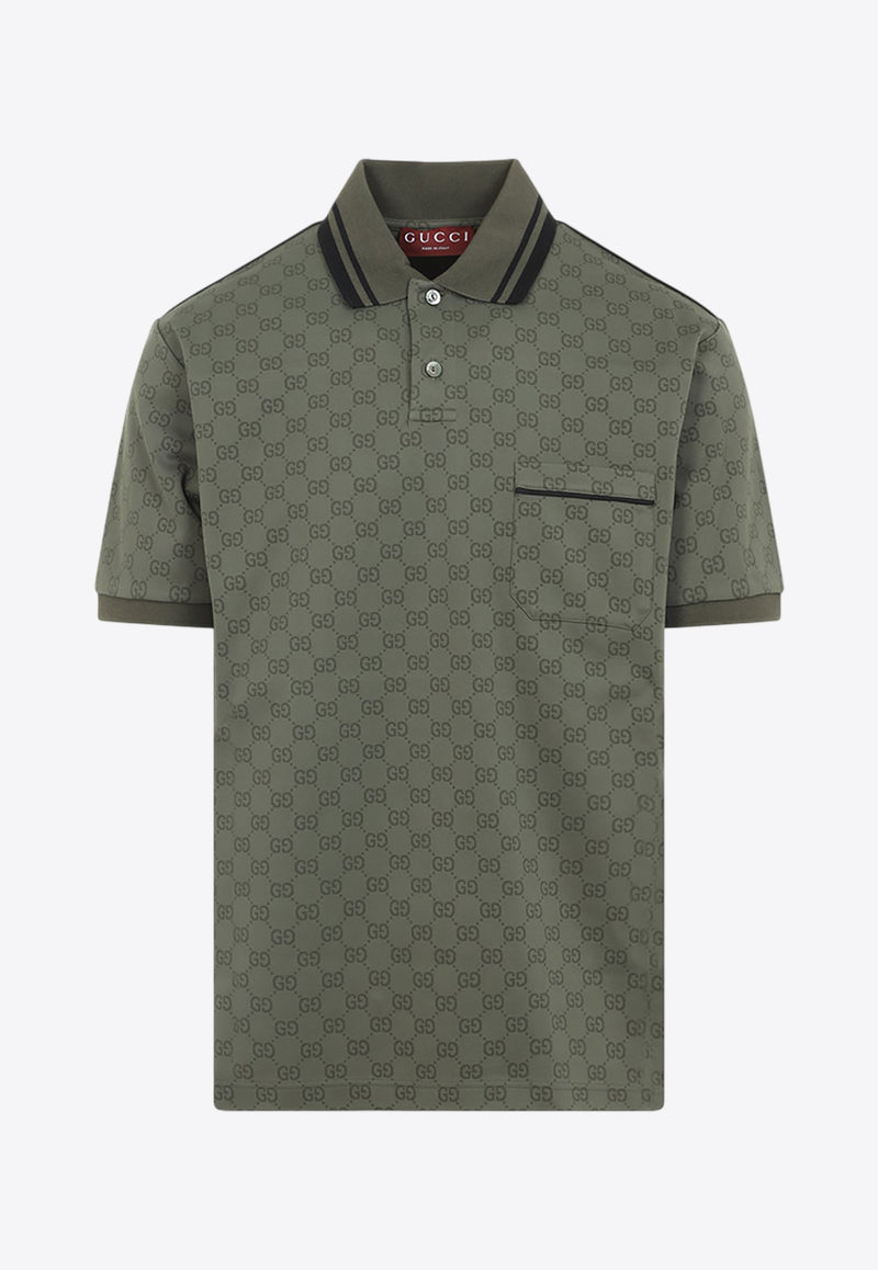 All-Over Logo Polo T-shirt