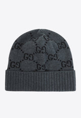 Logo Jacquard Knitted Beanie