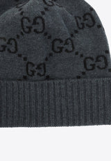 Logo Jacquard Knitted Beanie