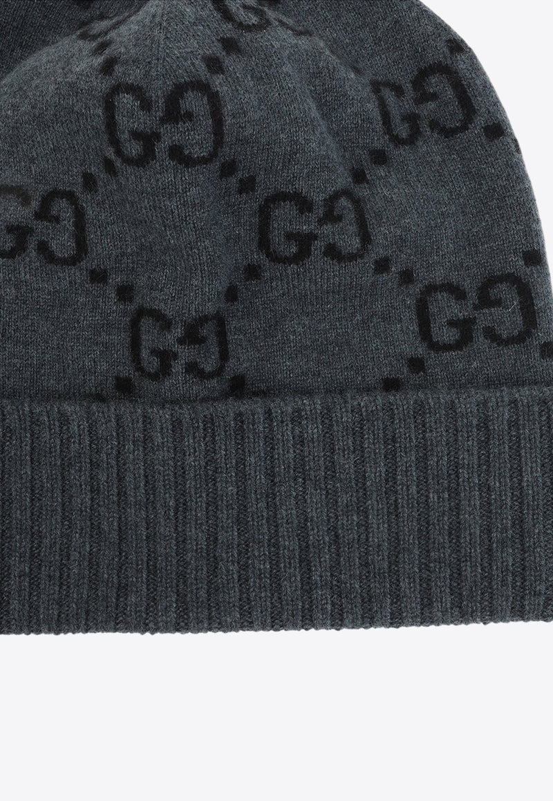 Logo Jacquard Knitted Beanie