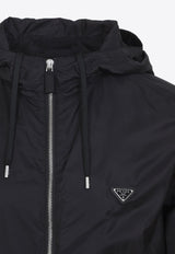 Triangle Logo Zip-Up Jacket