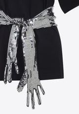 Numeric Patch T-shirt with Gloves