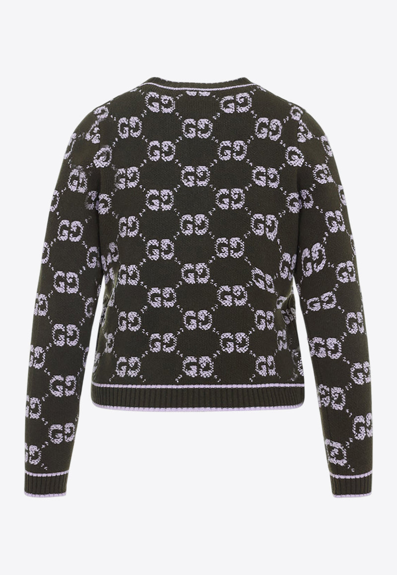 All-Over Logo Cardigan