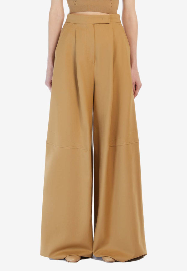 Max Mara Avoriaz Stretch Oversized Pants Honey 21136011600_000_007