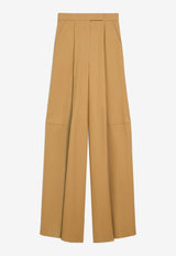 Max Mara Avoriaz Stretch Oversized Pants Honey 21136011600_000_007