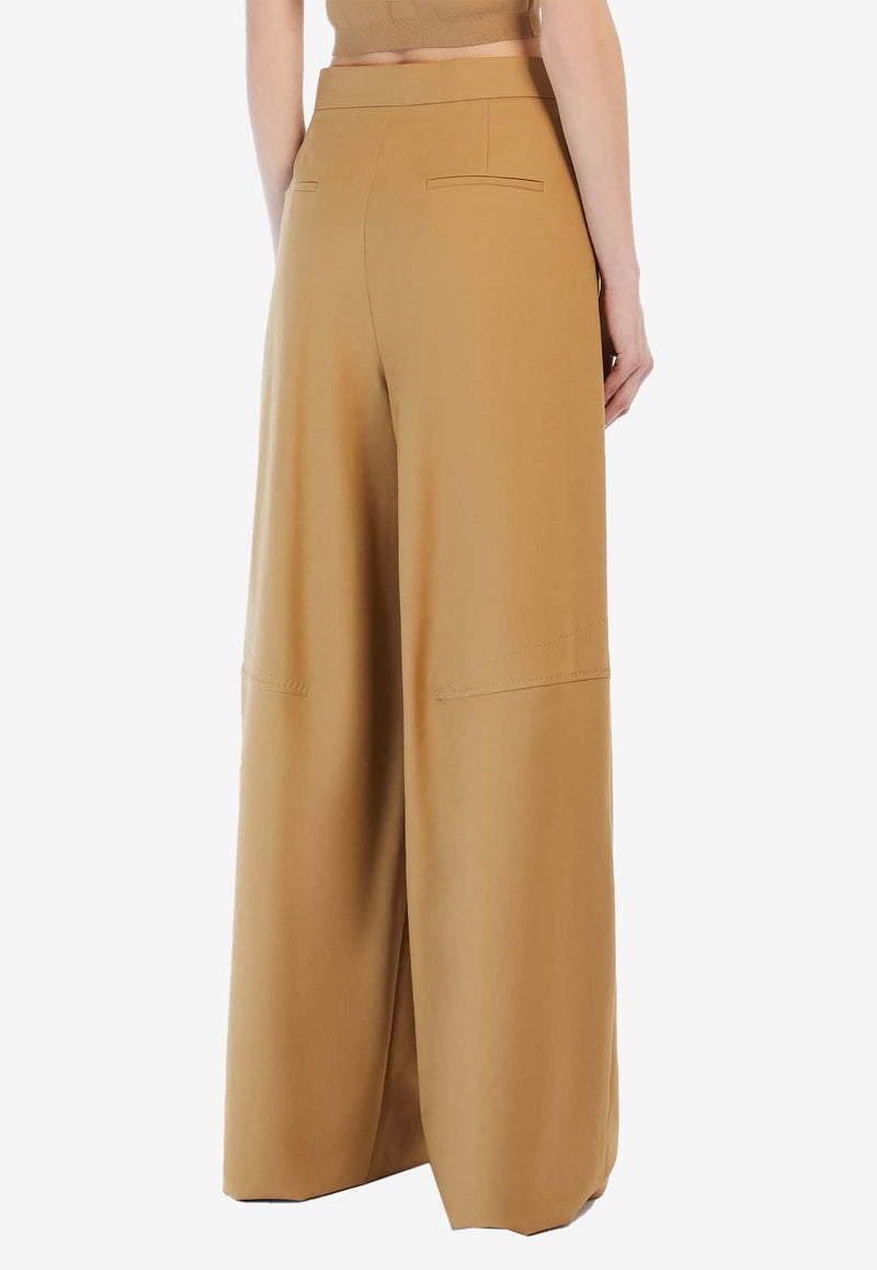 Max Mara Avoriaz Stretch Oversized Pants Honey 21136011600_000_007