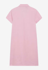 Polo Ralph Lauren Logo Embroidered Mini Polo Dress Pink 211799490012CO/S_POLOR-CP