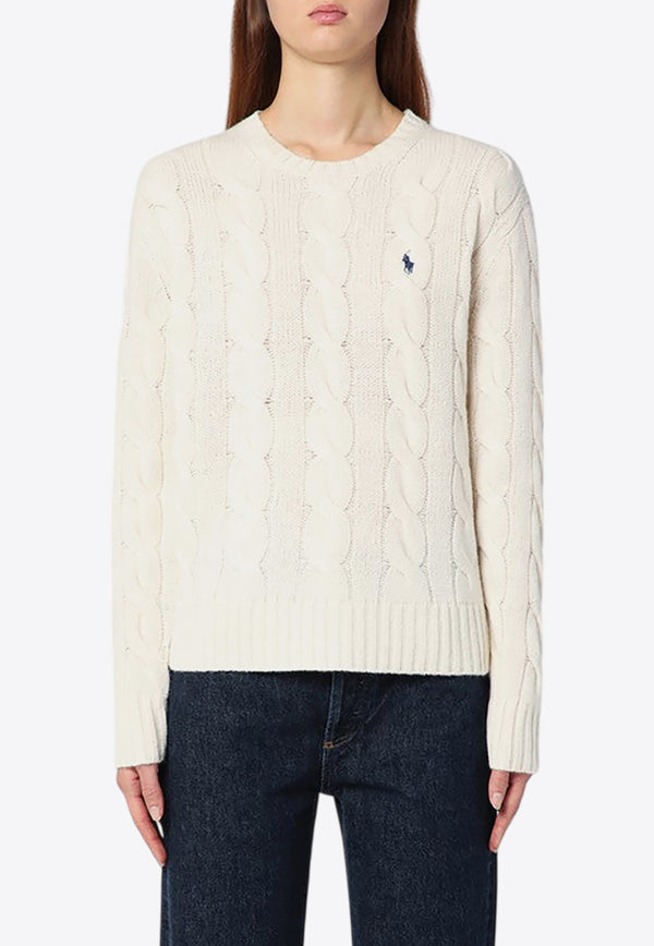 Polo Ralph Lauren Wool and Cashmere Cable-Knit Sweater Cream 211926543001WO/P_POLOR-CR