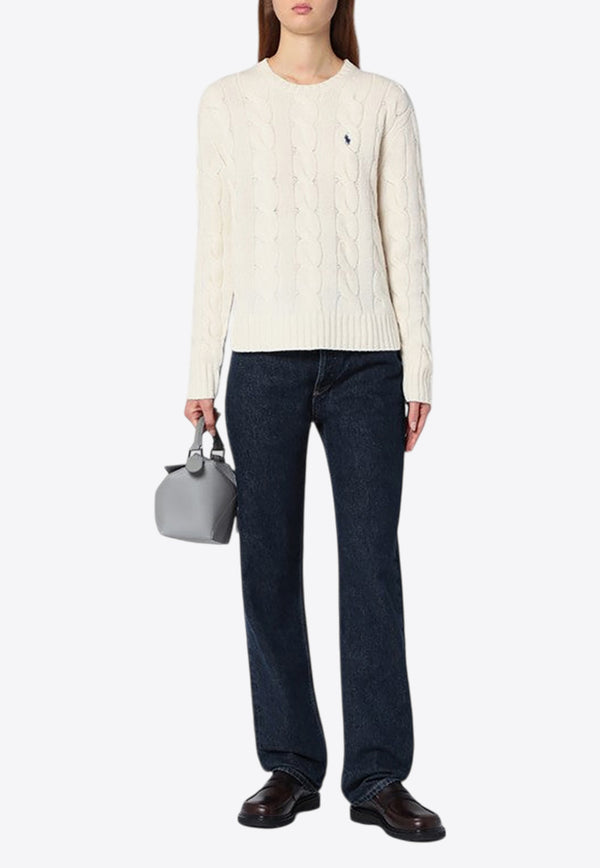 Polo Ralph Lauren Wool and Cashmere Cable-Knit Sweater Cream 211926543001WO/P_POLOR-CR