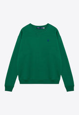 Polo Ralph Lauren Logo Embroidered Sweatshirt Green 211943006011CO/P_POLOR-HG