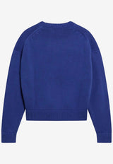 Polo Ralph Lauren Big Pony Intarsia Knit Sweater Blue 211A96234001CO/S_POLOR-BR