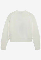 Polo Ralph Lauren Big Pony Intarsia Knit Sweater White 211A96234002CO/S_POLOR-WHT