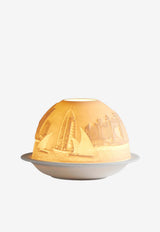 Bernardaud Dubai Porcelain Votivelight Beige 2127/22388