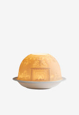 Nutcracker Votive Candle Bernardaud Cream