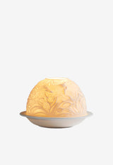 Hummingbirds Votive Candle Bernardaud Cream