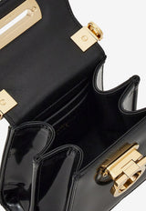 Salvatore Ferragamo Micro Iconic Top Handle Bag in Calf Leather 213972 TH MICRO 762967 NERO Black