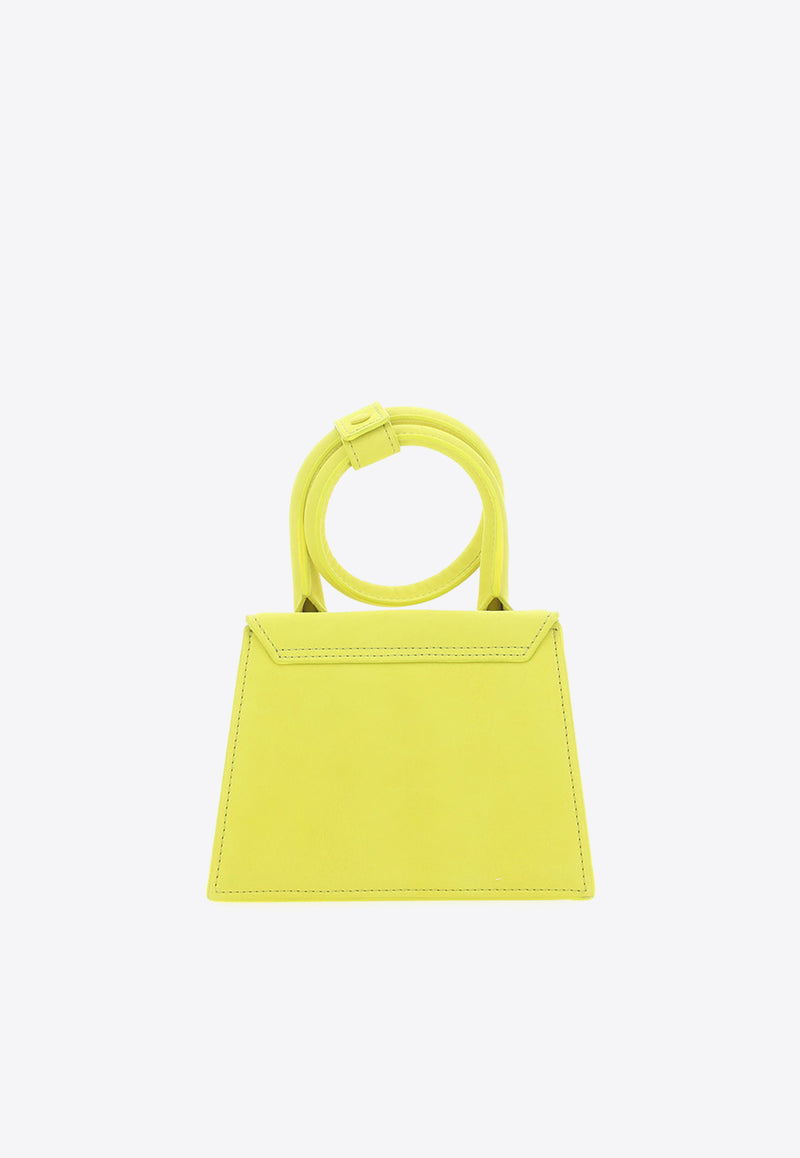 Jacquemus Le Chiquito Noeud Top Handle Bag Yellow 213BA005_3121_240
