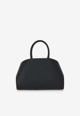 Ferragamo Medium Hug Bi-Color Top Handle Bag Black 215608 HUG TH S 767814 NERO