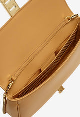 Salvatore Ferragamo Mini Arch Calf Leather Crossbody Bag Camel 218340 ARCH MINIBAG 774670 LIGHT CAMEL