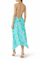 Abito Silk Twill Dress