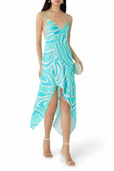Abito Silk Twill Dress
