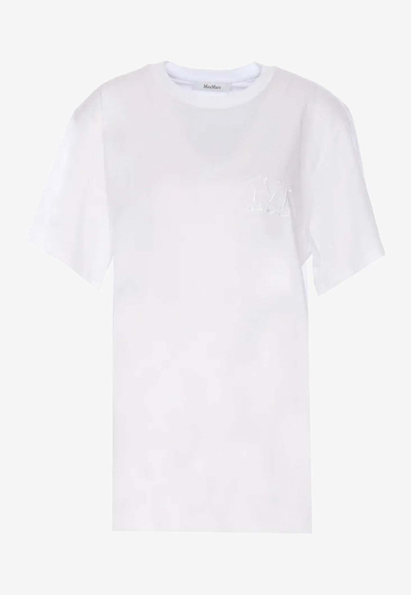 Max Mara Mango Logo T-shirt White  21946021600_000_001