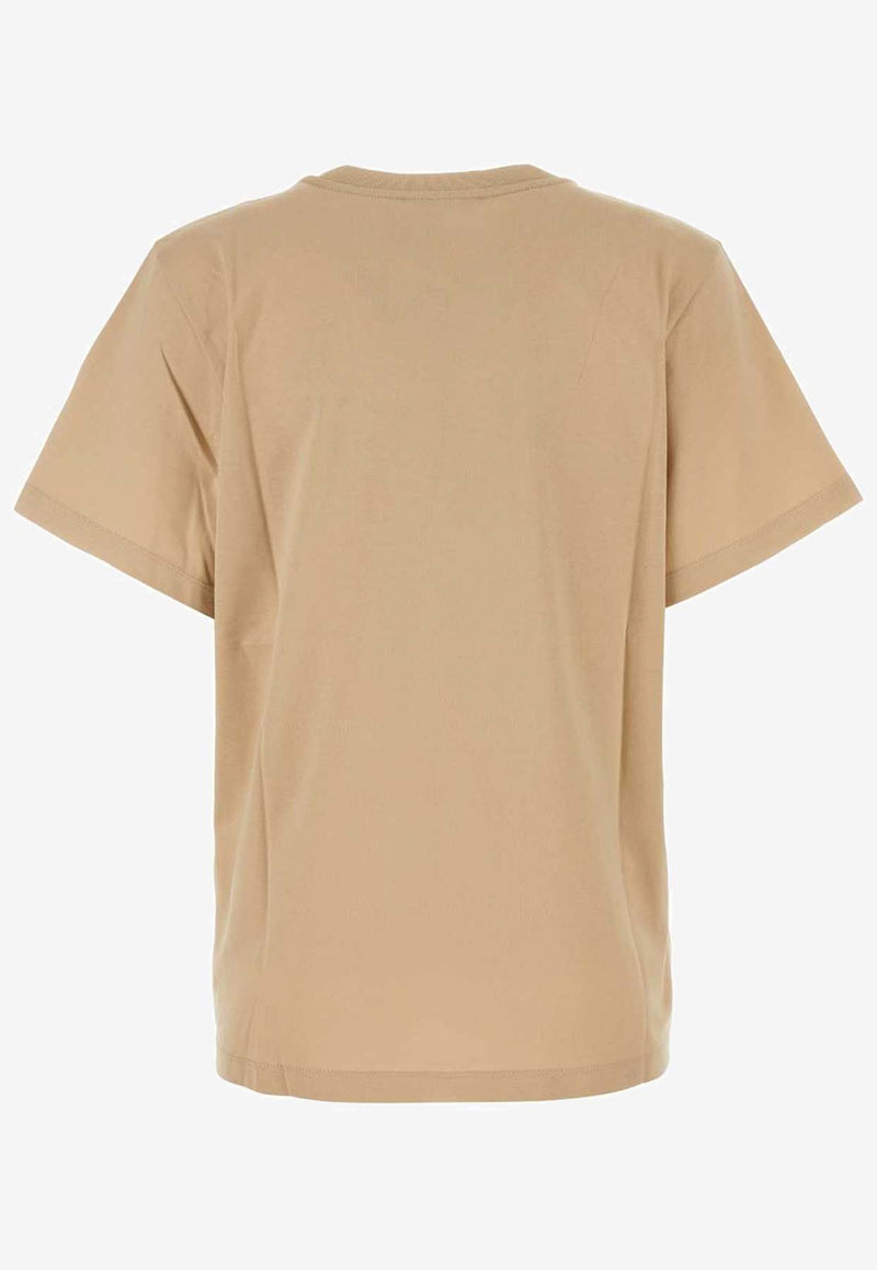 Max Mara Mango Logo T-shirt Ecru 21946021600_000_009