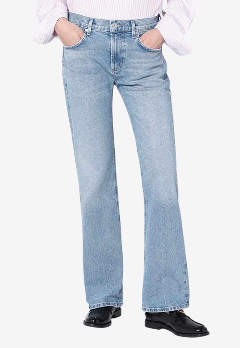 Citizens Of Humanity Genova Low-Rise Bootcut Jeans Blue 21951078/R_CITIZ-CLAIR