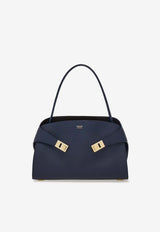 Ferragamo Medium Hug Soft Bi-Color Shoulder Bag Navy 219816 HUG SH S 789711 NEW NAVY DKB