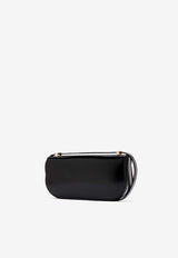 Ferragamo Double Gancini East-West Crossbody Bag Black 21A073 DOUBLE G E/W 789550 NERO