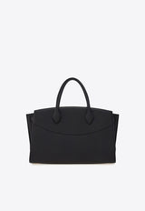 Ferragamo Large Studio Leather Top Handle Bag Black 21A110 ST SOFT L NW 785995 NERO