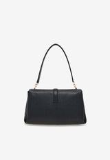 Ferragamo Small Mia Calf Leather Shoulder Bag Black 21A471 TH M 791203 NERO