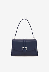 Ferragamo Small Mia Calf Leather Shoulder Bag Navy 21A471 TH M 791738 NEW NAVY DKB
