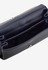 Ferragamo Small Mia Calf Leather Shoulder Bag Navy 21A471 TH M 791738 NEW NAVY DKB