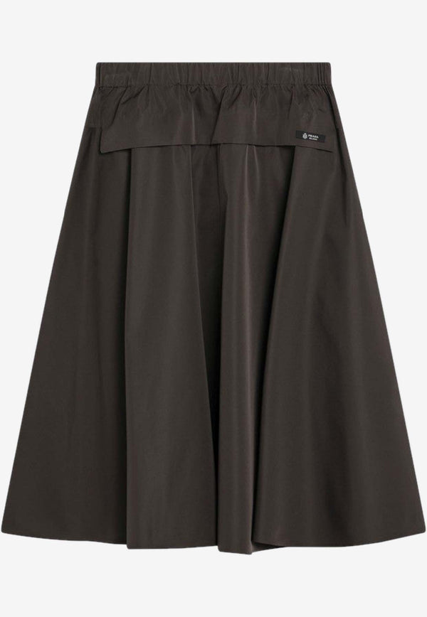 Prada Buckled-Strap Midi Skirt 21H025OOO18UU/S_PRADA-F0334