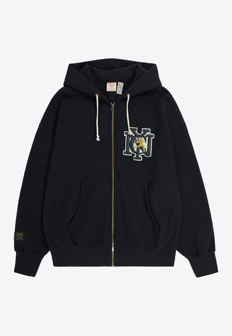 Champion Reverse Weave Zip-Up Hooded Sweatshirt Black 220001CO/O_CHAMP-NBKKK001