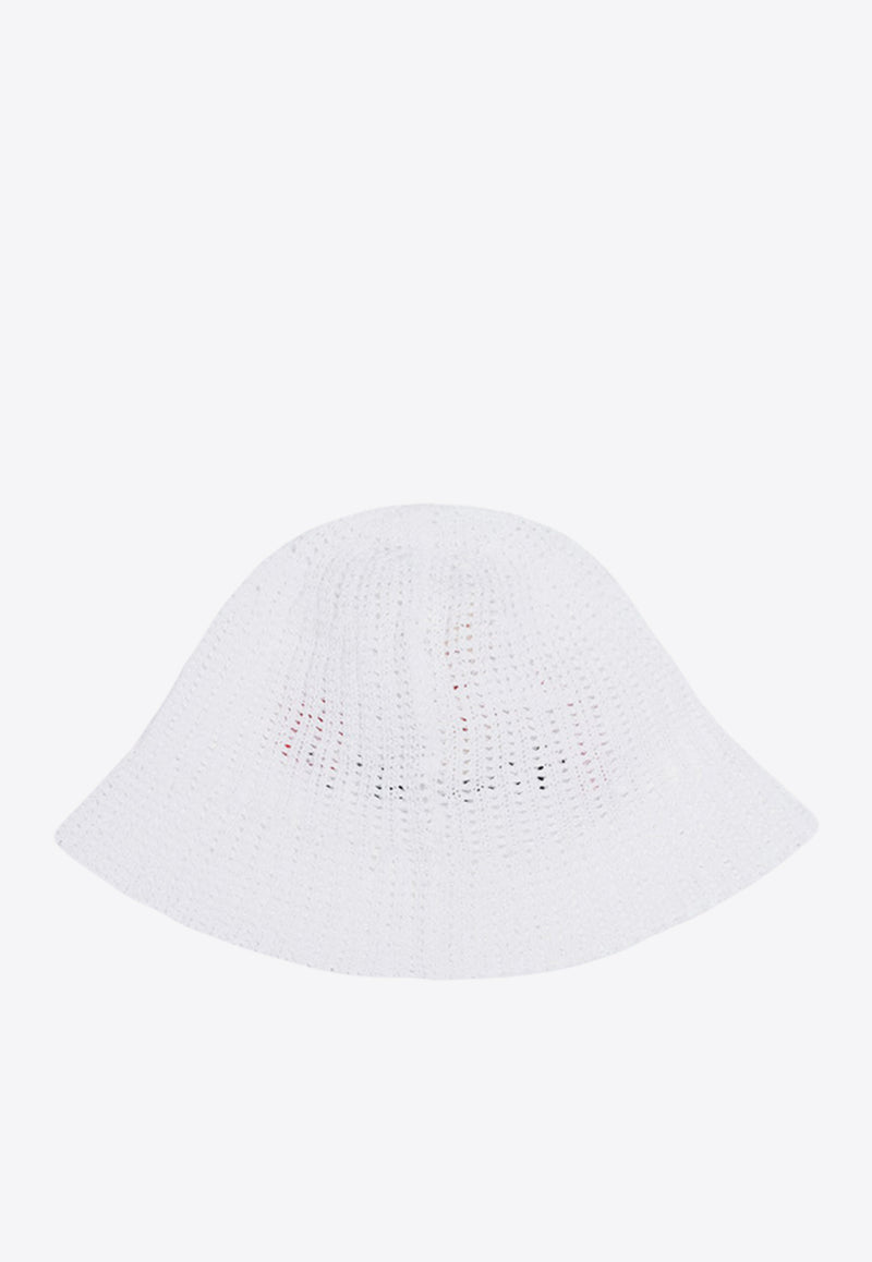 Logo Crochet Bucket Hat