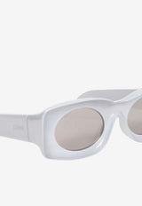 X Paula's Ibiza Rectangular Sunglasses