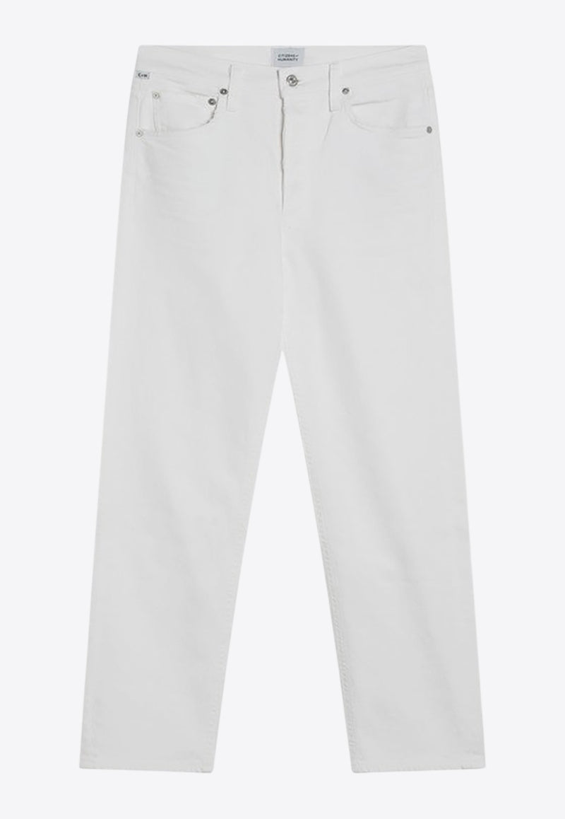 Citizens of Humanity Delfina Classic High-Rise Jeans White 22051080/Q_CITIZ-PASTO
