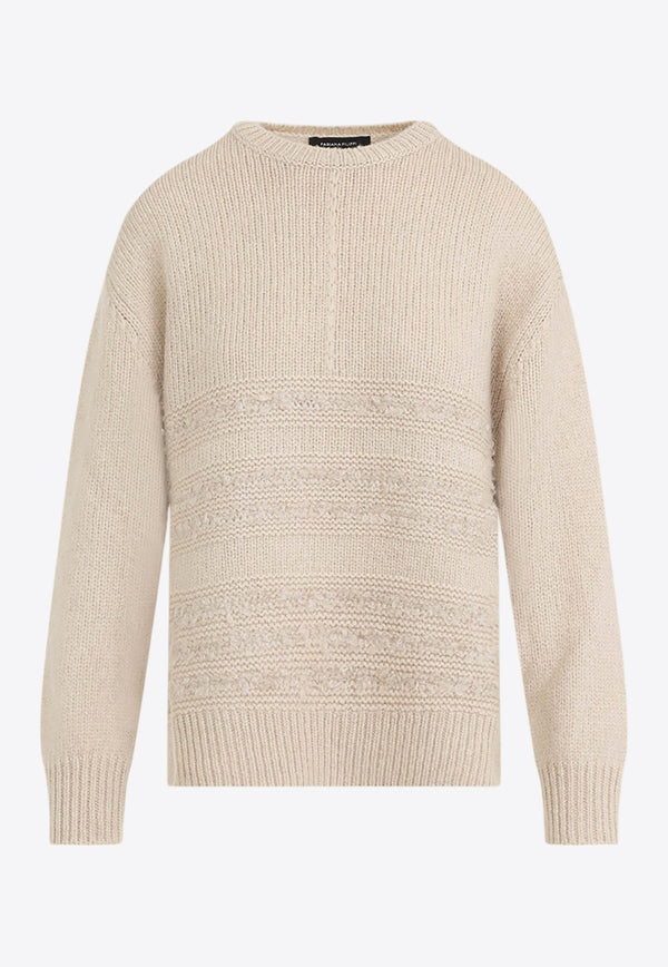 Camel Crewneck Sweater