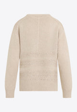 Camel Crewneck Sweater