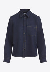 Long-Sleeved Wool Shirt