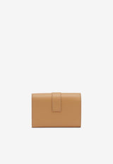 Salvatore Ferragamo French Hug Wallet in Calf Leather Camel 220630 FRENCH 770862 LIGHT CAMEL